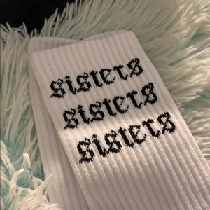 Sister Apparel James Charles white Socks